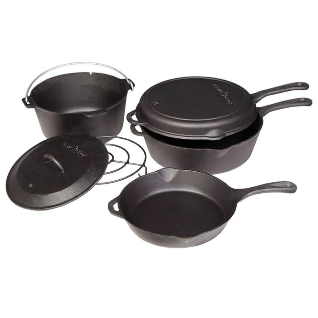 Camp Chef 6-Piece Cast Iron Set